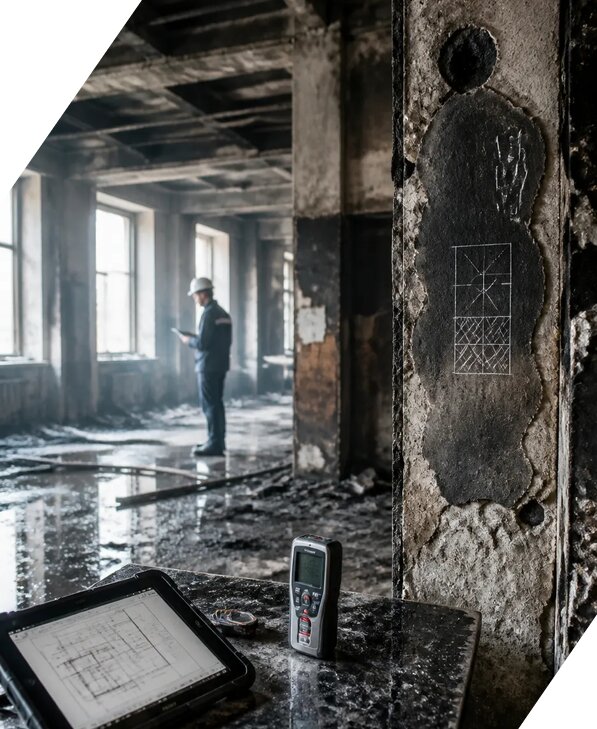Обследование зданий после пожара в Кропоткине от 16289 р. | ЭкспертизаРоссия